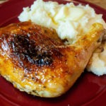 Plum Glazed Chicken Leg Quarters